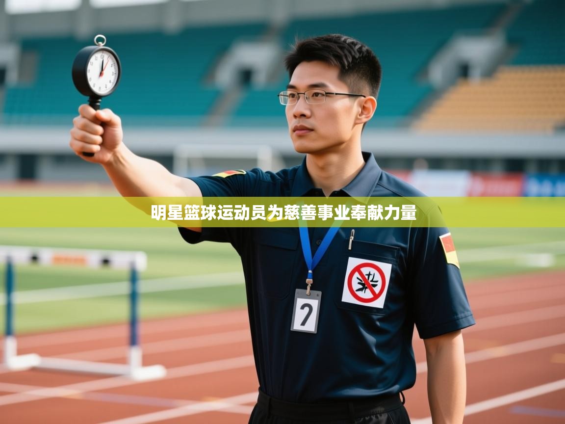 明星篮球运动员为慈善事业奉献力量