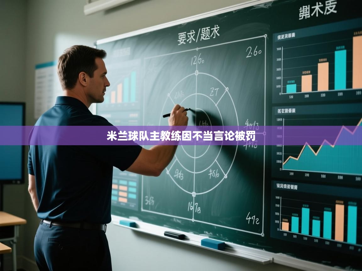 米兰球队主教练因不当言论被罚  第2张