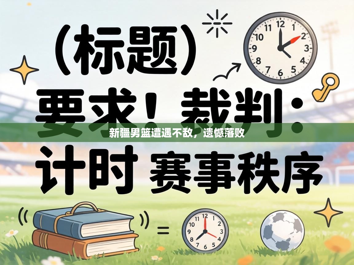 新疆男篮遭遇不敌，遗憾落败  第1张